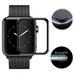 Folie de protectie iUni pentru Smartwatch Apple Watch 38mm 3D Tempered Glass Negru